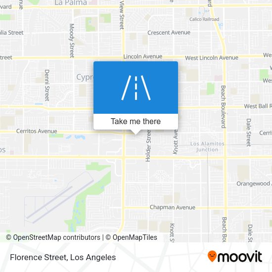 Mapa de Florence Street