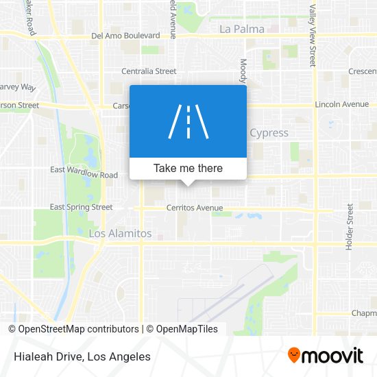 Mapa de Hialeah Drive