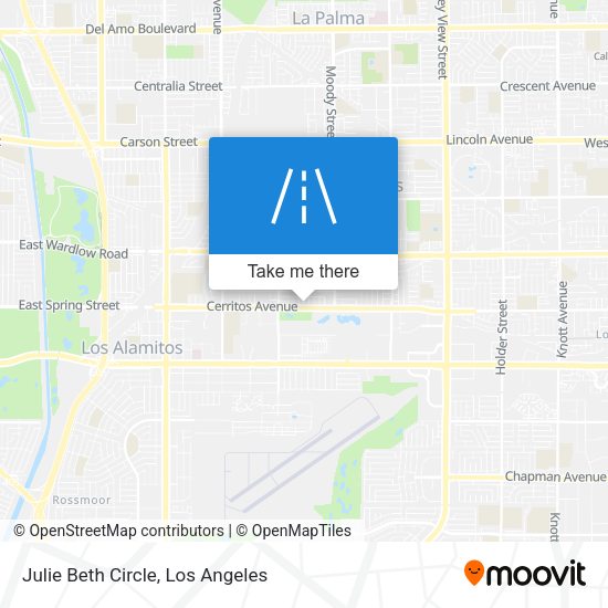 Mapa de Julie Beth Circle