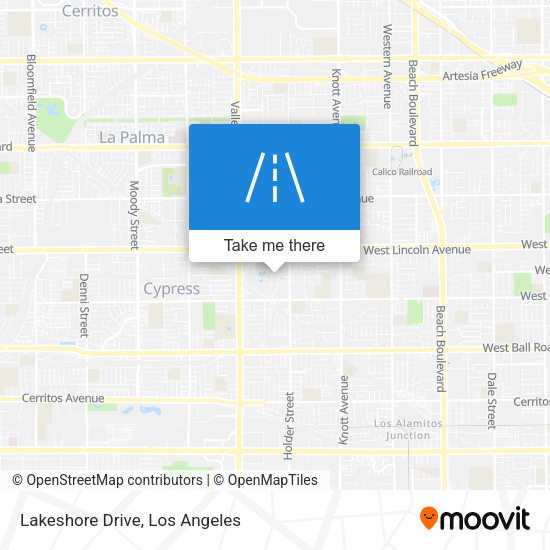 Lakeshore Drive map