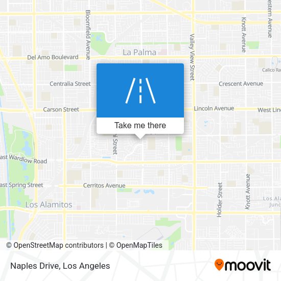 Mapa de Naples Drive