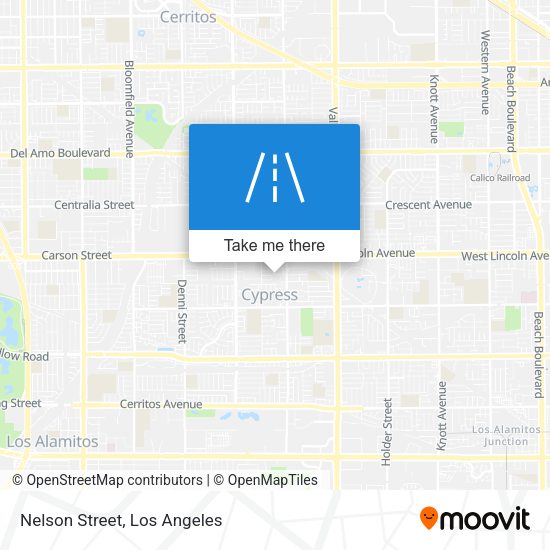 Mapa de Nelson Street