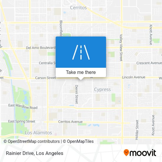 Mapa de Rainier Drive