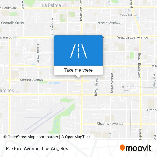 Mapa de Rexford Avenue