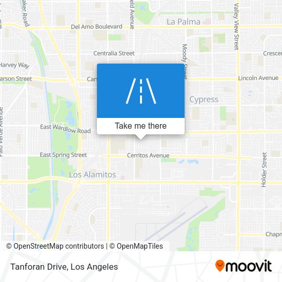 Mapa de Tanforan Drive