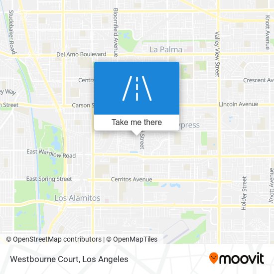 Mapa de Westbourne Court