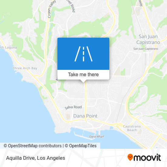 Mapa de Aquilla Drive