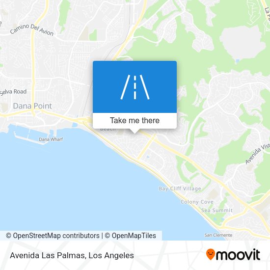Avenida Las Palmas map