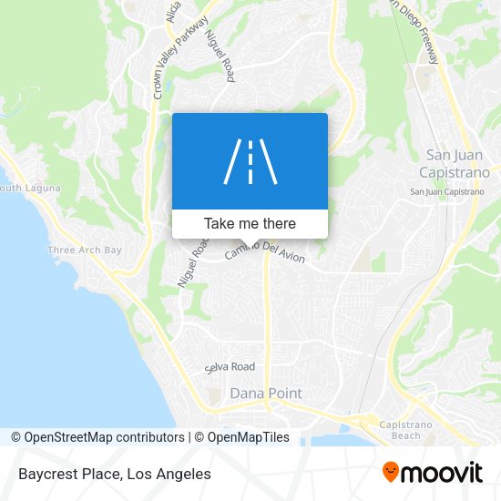 Mapa de Baycrest Place
