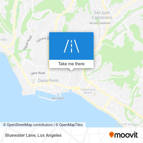 Mapa de Bluewater Lane