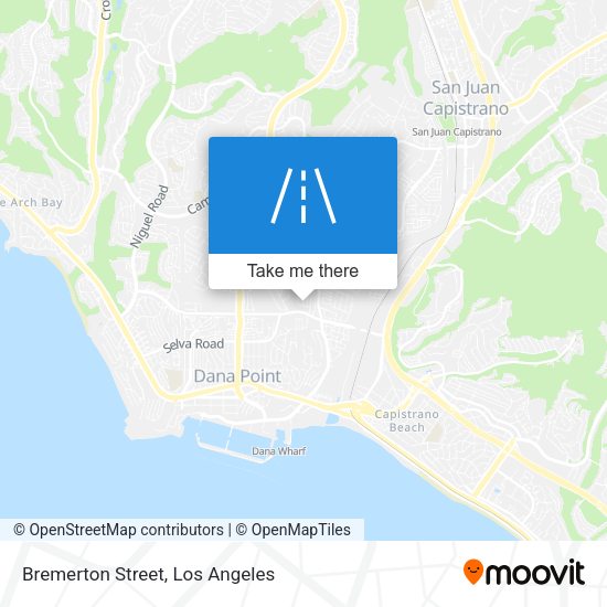 Bremerton Street map