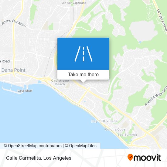 Calle Carmelita map