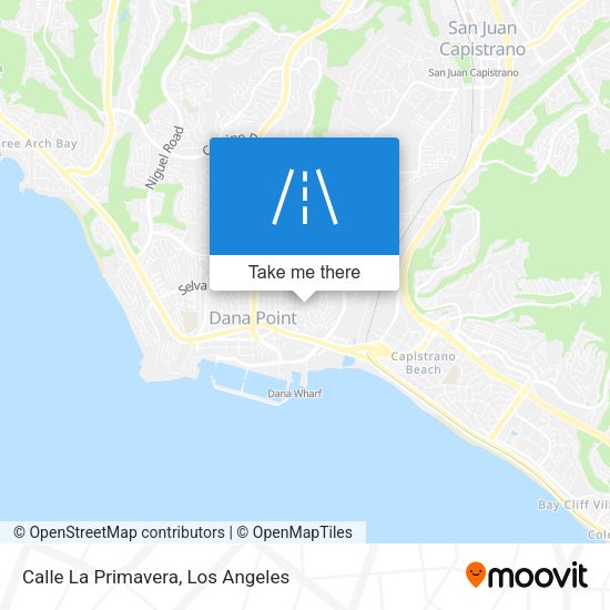 Calle La Primavera map