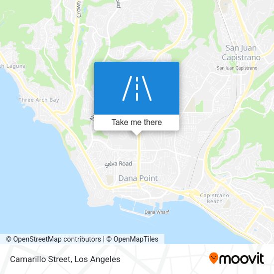 Mapa de Camarillo Street