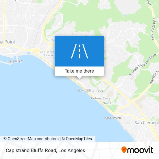 Mapa de Capistrano Bluffs Road