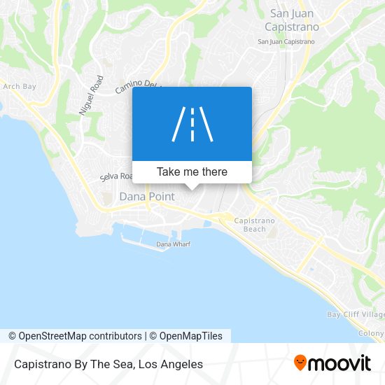 Capistrano By The Sea map