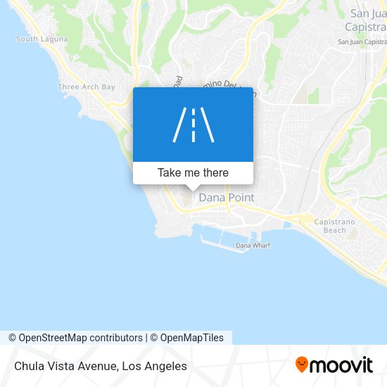 Chula Vista Avenue map