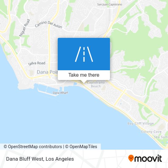 Mapa de Dana Bluff West