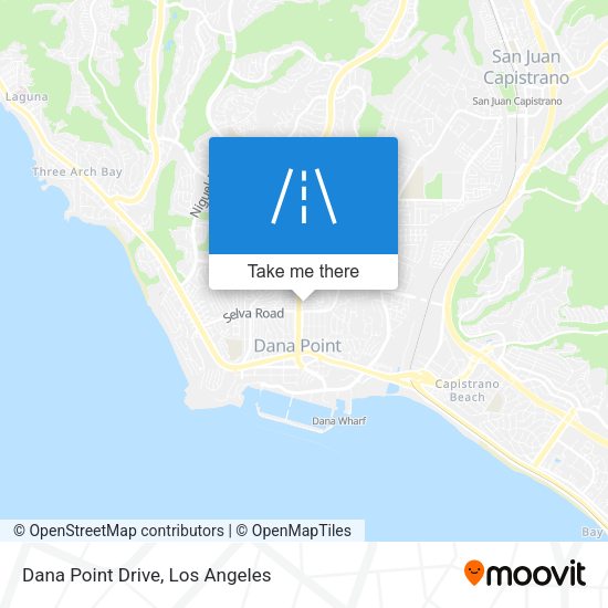 Dana Point Drive map