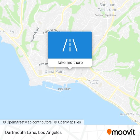 Mapa de Dartmouth Lane