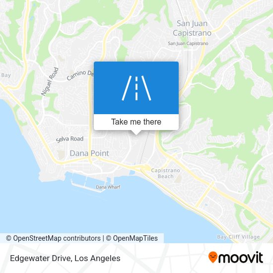Edgewater Drive map