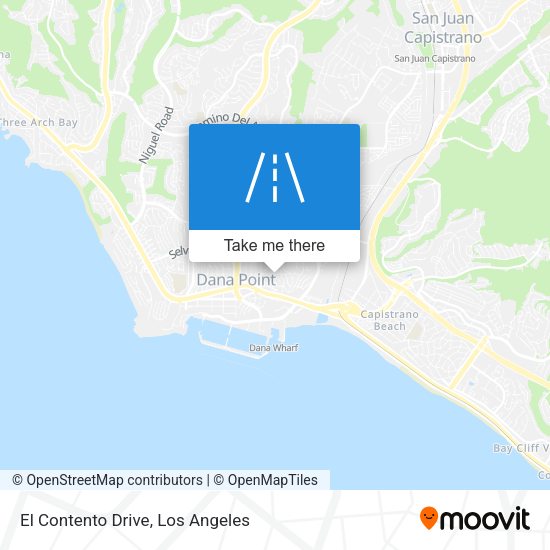 Mapa de El Contento Drive