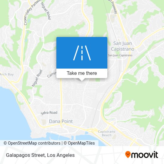 Galapagos Street map