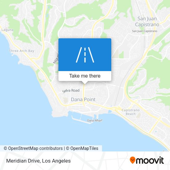 Mapa de Meridian Drive