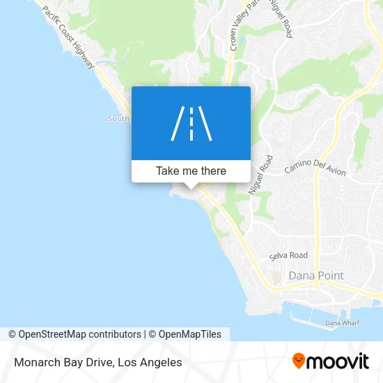 Monarch Bay Drive map