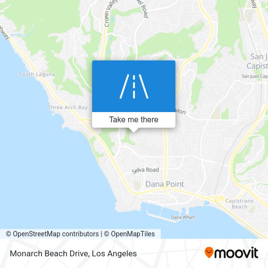 Mapa de Monarch Beach Drive