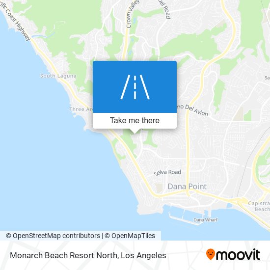 Monarch Beach Resort North map