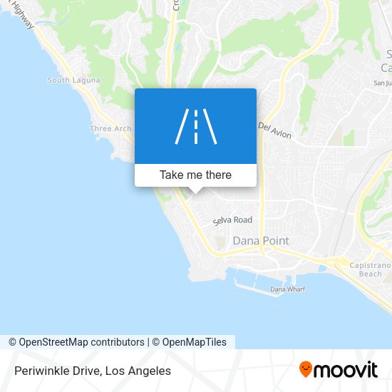 Mapa de Periwinkle Drive