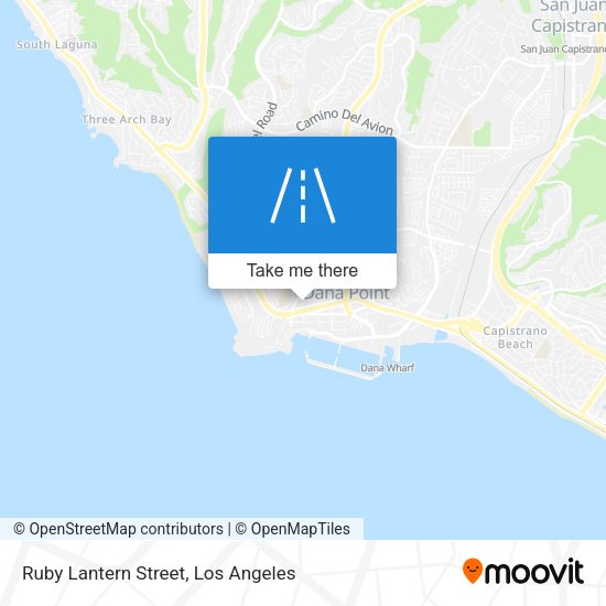 Mapa de Ruby Lantern Street