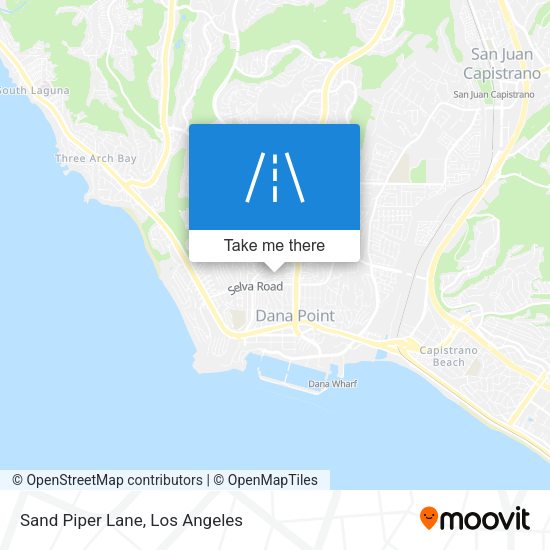 Mapa de Sand Piper Lane