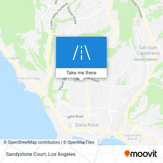 Mapa de Sandystone Court