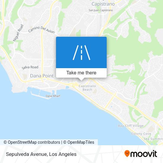 Mapa de Sepulveda Avenue