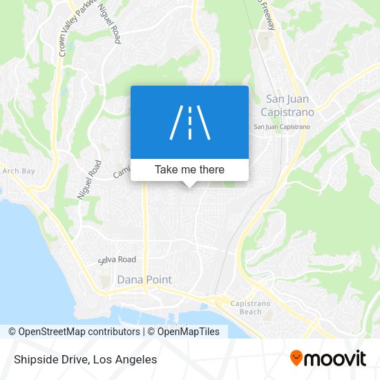 Mapa de Shipside Drive