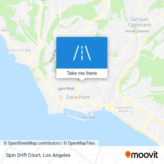 Spin Drift Court map