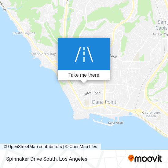 Spinnaker Drive South map