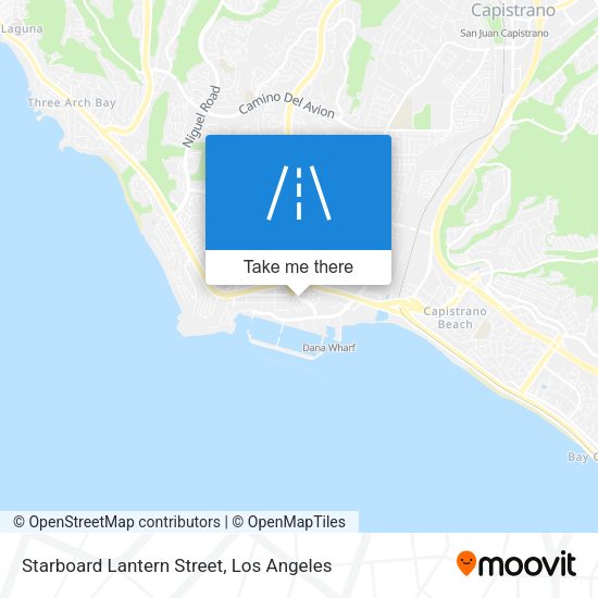 Starboard Lantern Street map