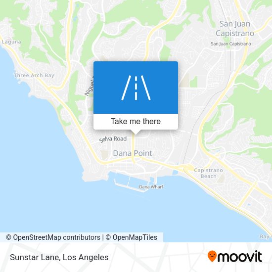 Sunstar Lane map