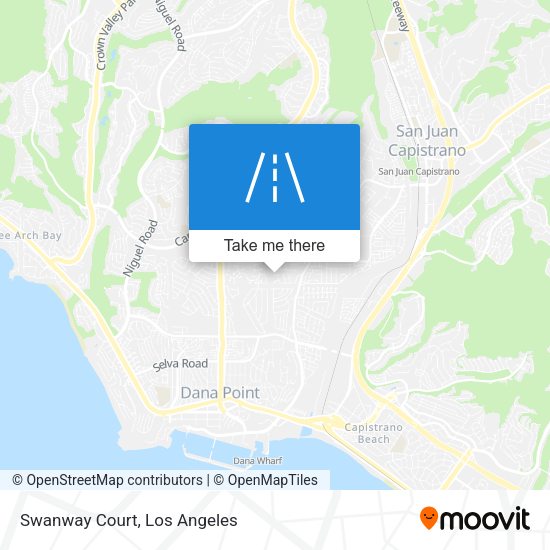 Mapa de Swanway Court