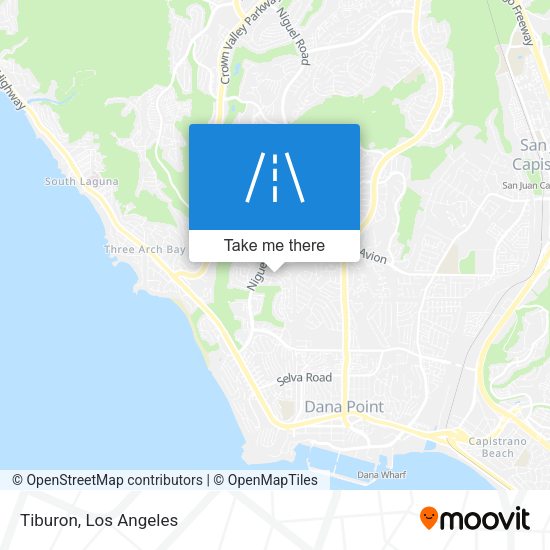 Tiburon map