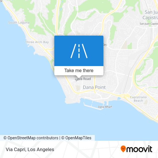 Mapa de Via Capri