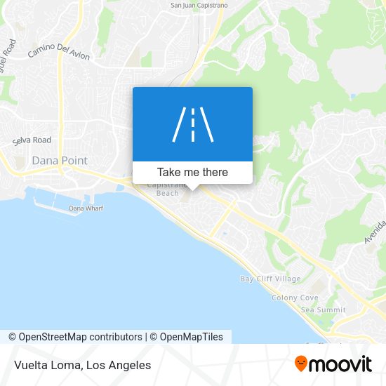 Mapa de Vuelta Loma