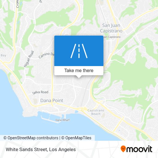 White Sands Street map