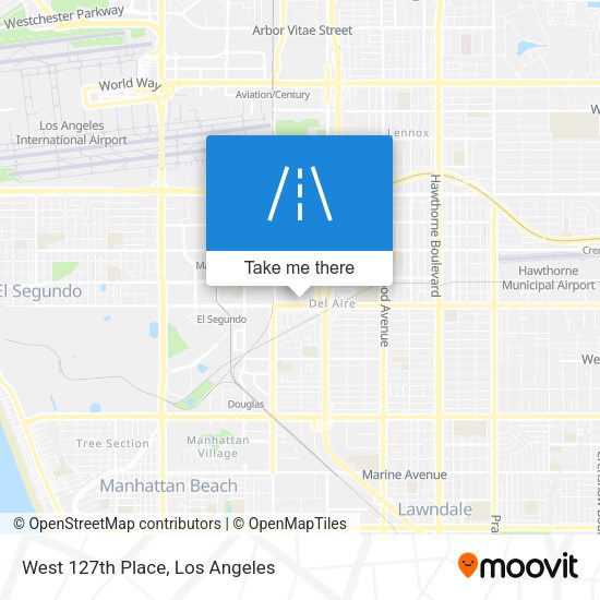 Mapa de West 127th Place