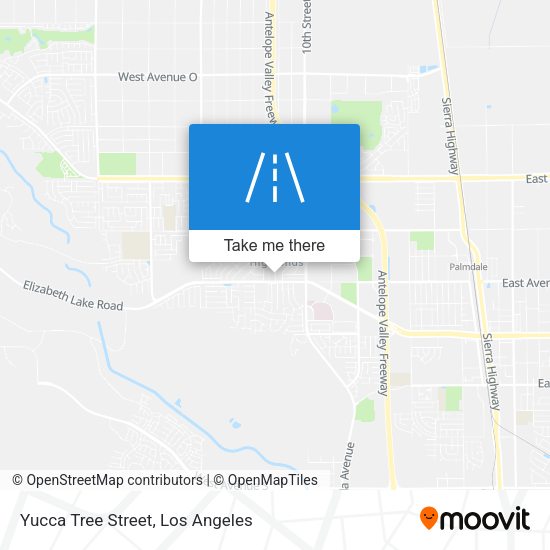 Mapa de Yucca Tree Street
