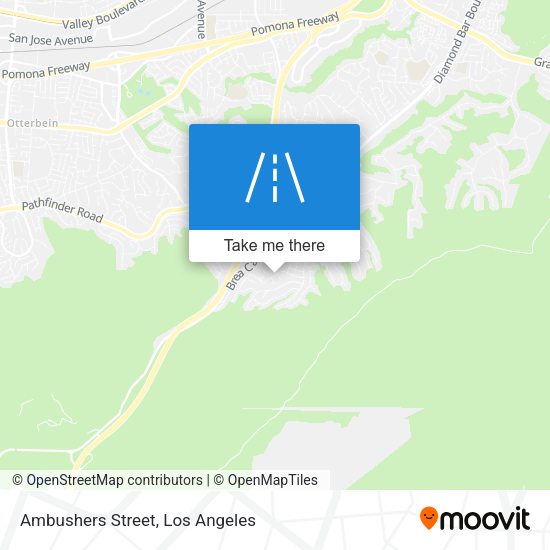 Ambushers Street map