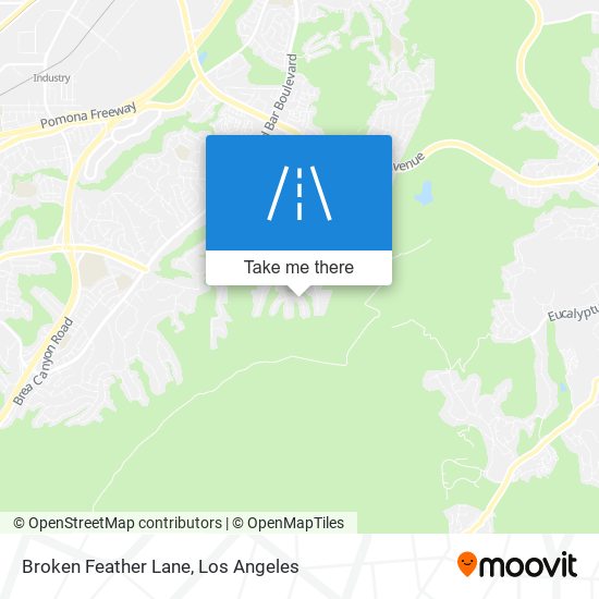Mapa de Broken Feather Lane